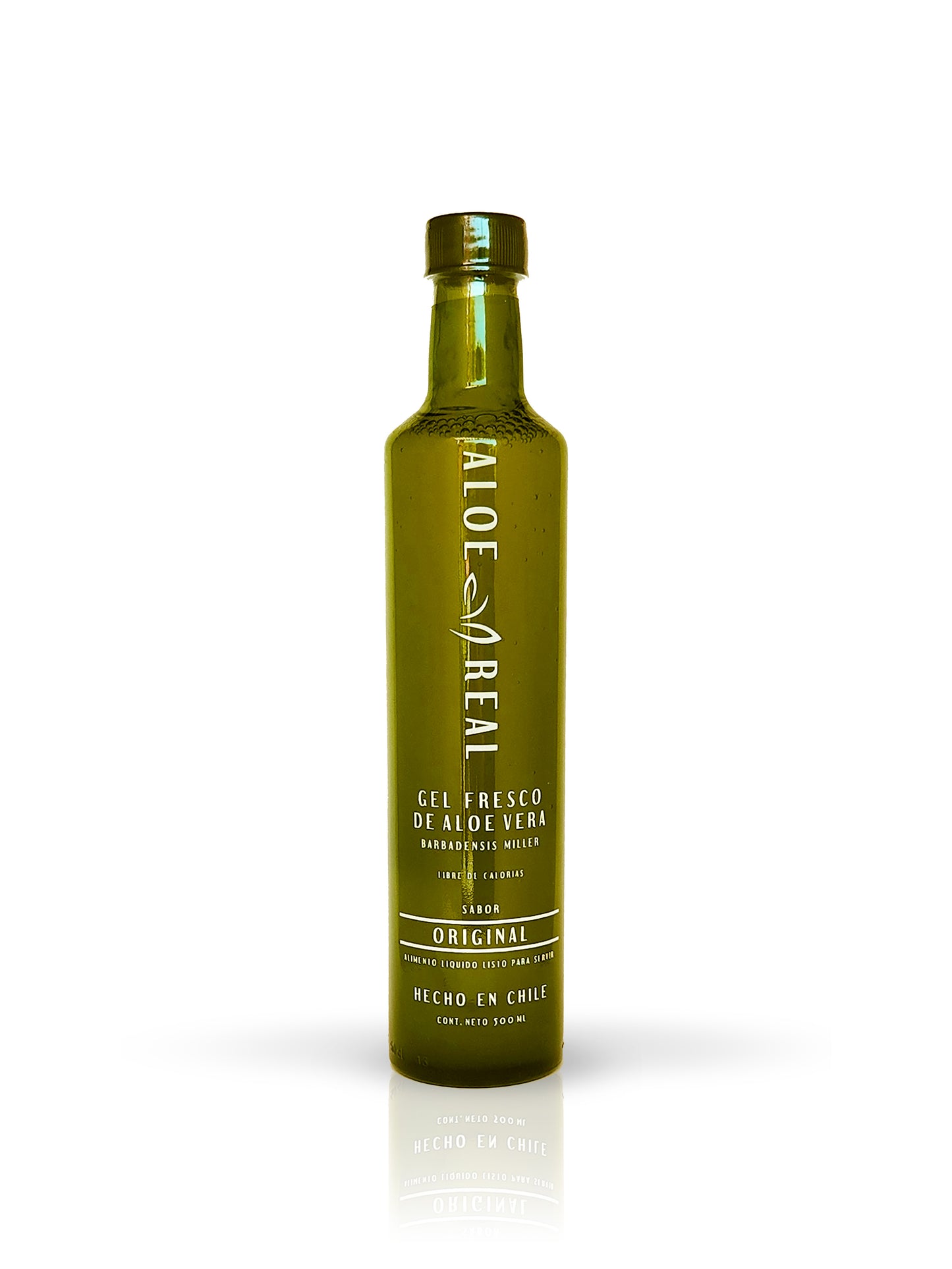 Gel fresco de Aloe Vera - Sabor Original - 500 ml