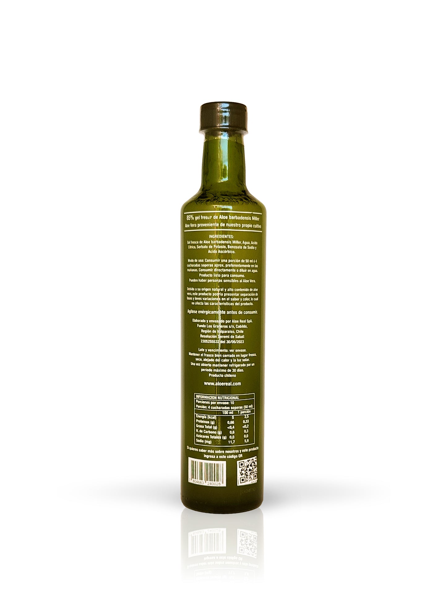 Gel de Aloe Vera 500 ml - Sabor Original